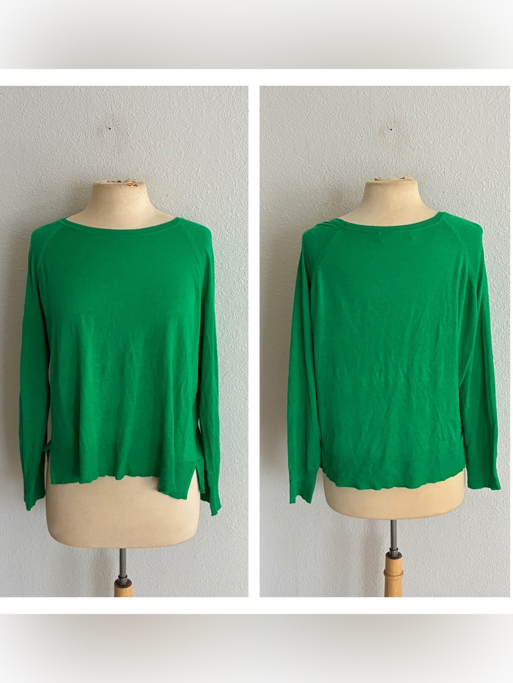Zara green sweater